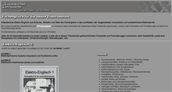 Desktop Screenshot of elektro-englisch.de